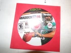 Madden NFL 06 - Microsoft Xbox Disk Only