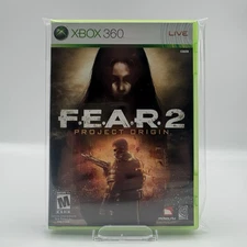 F.E.A.R. 2 Project Origin Microsoft Xbox 360 2 CIB Refurbished 1 Year Warranty 