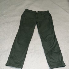 Women's GAP size 12 Green High Waist Girlfriend Khaki Pants