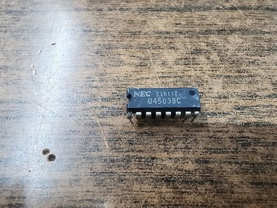 Original UPD4503BC NEC  16P DIP CMOS IC  1 pc