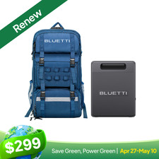 BLUETTI Handsfree 2 Backpack Power Station 700W 512Wh Portable for Outdoor Use