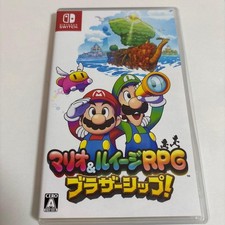 Mario & Luigi RPG Brothership Nintendo Switch versión Japón Region Free Multi-lang