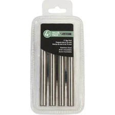 559666 Design House Truss/Hallow Bar Cabinet Pull, 6'' (96 mm), Matte Black