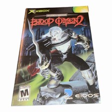 Blood Omen2 Microsoft Xbox Game Manual Booklet Only No Game
