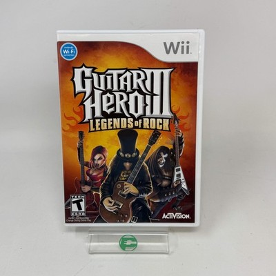 Guitar Hero III Legends of Rock (Nintendo Wii, 2007)