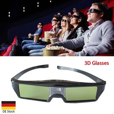 Aktive 3D-Brille Wiederaufladbar für alle 3D-DLP-Projektoren BenQ Acer Optoma