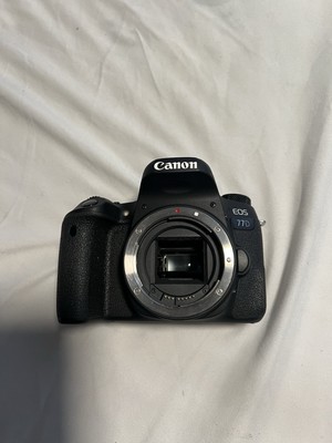 Canon EOS 77D With 10-18mm And 50mm Lens