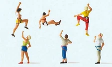 Preiser 10606 HO Scale Sports & Recreation -- Freeclimbing