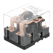 DC12V 80A Electromagnetic Relay, High Power Relay DPDT 2NO 2NC Din Rail