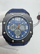 AXIOM Citizens Diver Watch Blue  50 M Water Resistant