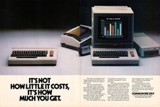 1985 Commodore 64 Personal Computer System 1541 Disk Drive Vintage C64 Print Ad