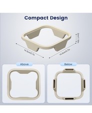 Desktop Stand for Mac Mini M4 /M4 Pro Anti scratch Easy Power Button Silicone