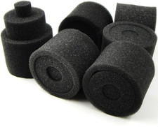 6Pcs New 1/8 RC Nitro Engine Buggy Air Dust Filter External Sponges Accessories