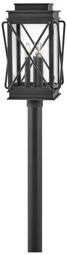 Hinkley Montecito 20 1/2"H Museum Black Outdoor Post Light - Picture 2 of 3