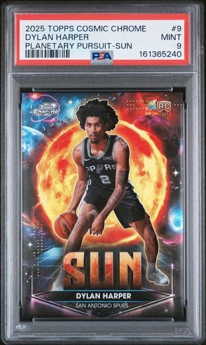 2025 Topps Cosmic Chrome Dylan Harper Sun (RAW)