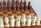 Rare 32-Piece Cat Vs Dog Chess Set  — photo 4