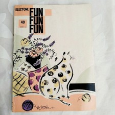 ElectSheet Music Fan Fan Fan for Electone Grade 8-9 Used 1987 Edition 77t