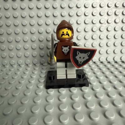 LEGO Castle Black Knights Minifigure Wolfpack Red Cape 6086 6075  cas252