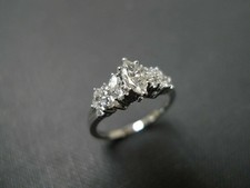 2Ct Marquise Cut Lab Created Diamond Engagement Ring 14k White Gold Plated