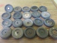 vintage tonka ford truck set of 20 tires old chip tires for parts