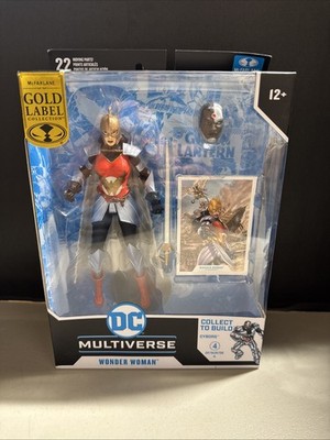 McFarlane DC Multiverse Wonder Woman Flashpoint 7'' Action Figure & Cyborg BAF