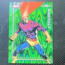 2026 Topps Chrome Marvel Cyclops #24 Green RayWave Refractor 87/99 X-Men