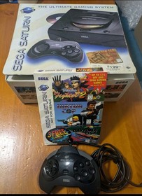 SEGA Saturn MK-80001 Black Console