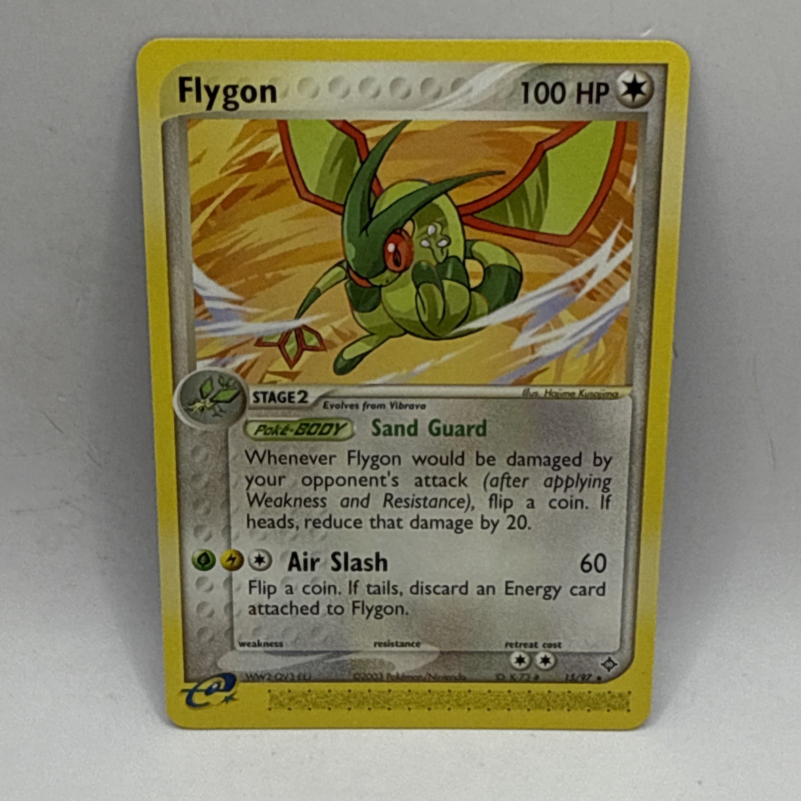 Flygon 15/97 VLP RARE Non Holo EX Dragon Pokemon Card LP Tcg Collectible Card