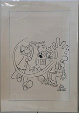 Beetle Bailey #55 Original Cover Art By: Mort Walker, 1966 King Comics