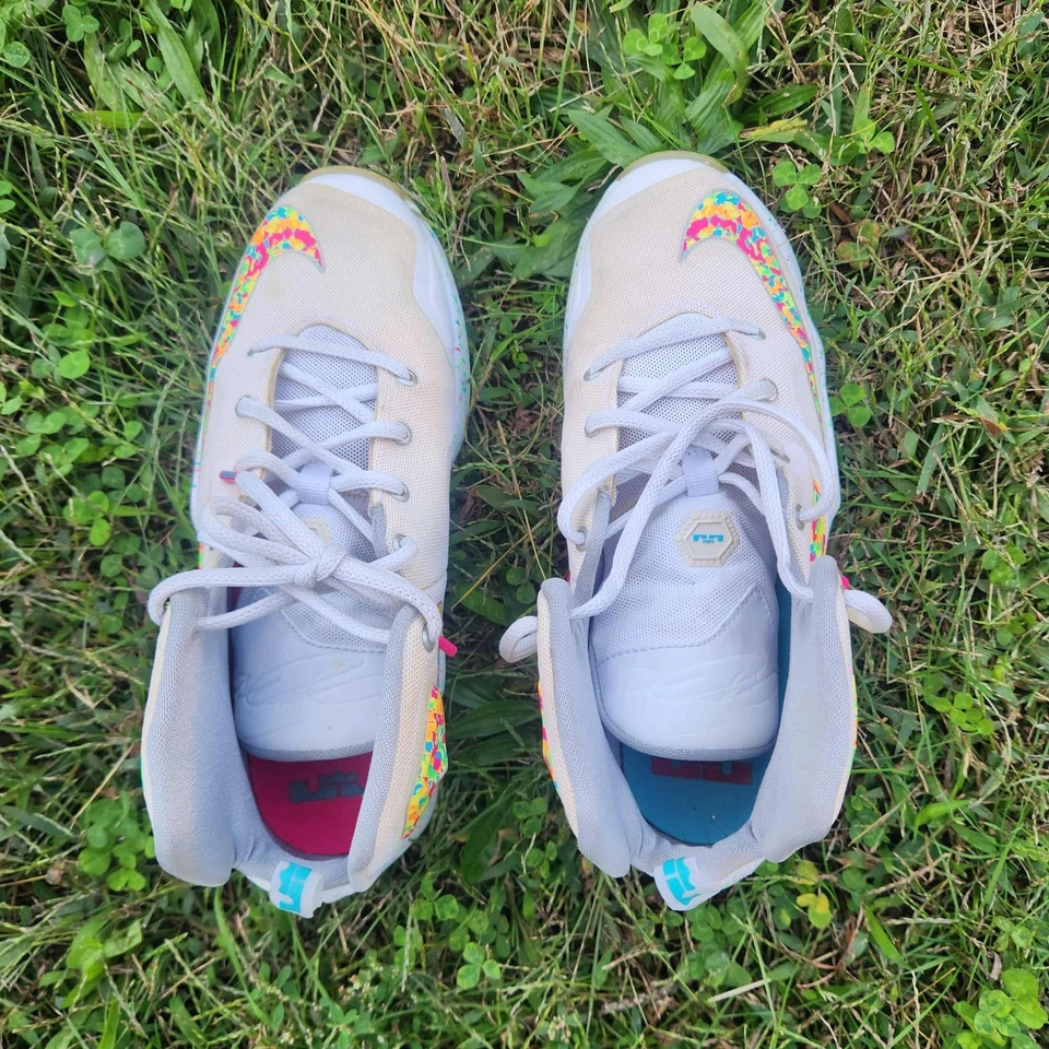 Кроссовки Nike Lebron XIII 13 QS Fruity Pebbles High Top - Изображение 3 из 4