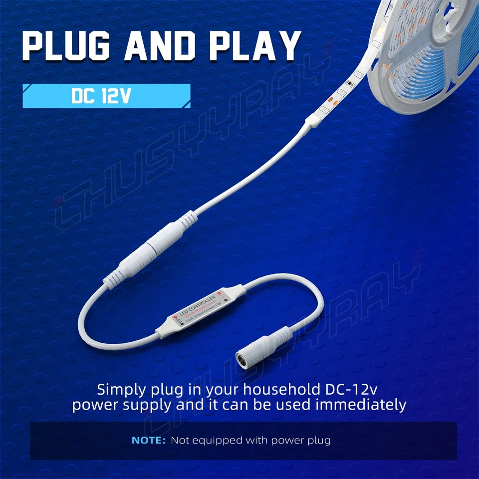 FITS Dometic 9100 Series BLUE 3528 16FT RV Awning Camper Party LED Light Strip - Image 2 of 4