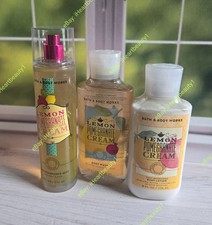 bath and body works lemon pomegranate cream shower gel lotion fragrance mist