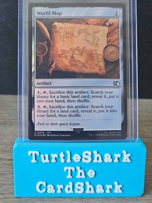 World Map Magic the Gathering Final Fantasy Common Artifact No. 270 FFI