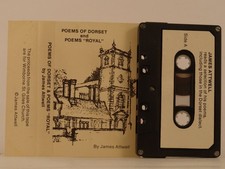 JAMES ATWELL POEMS OF DORSET AND POEMS 'ROYAL' 81 Audio Cassette JAMES ATWELL