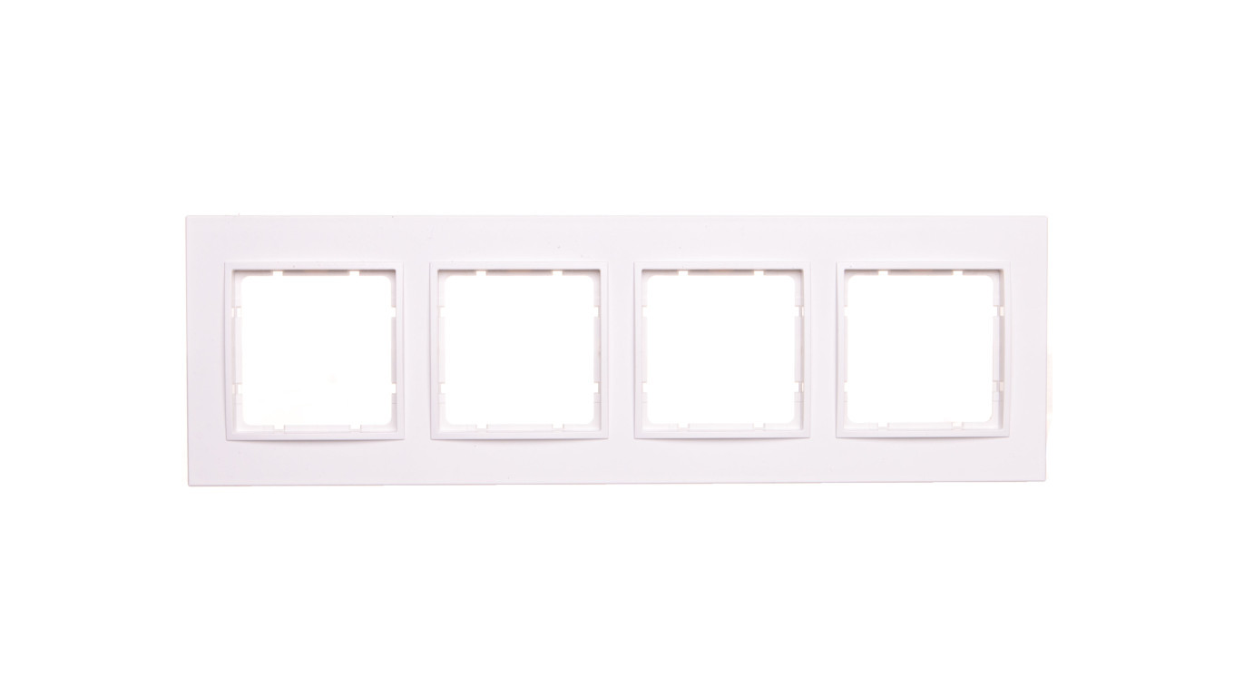 Berker B.7 Quadruple frame white 10146919