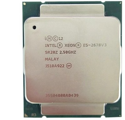 Intel Xeon E5-2678 V3 CPU 12 Cores 2.5GHz 30MB 9.6 GT/s 120W LGA 2011-3 (SR20Z)