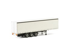 WSI Basic Models | 03-1068 CURTAINSIDE TRAILER - 3 AXLE  1:50 Scale,TEKNO IMC