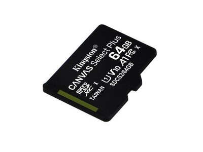 Kingston Canvas Select Plus 64GB microSDXC Speicherkarte SD-Adapter