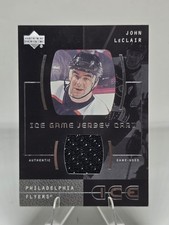 John LeClair 2000-01 Upper Deck Rookie Update Ice Game Jerseys #I-LE