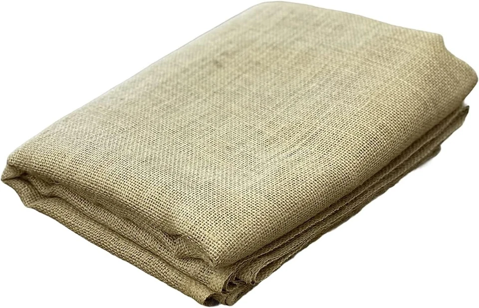 40" Wide x 10 Yards Multipurpose Natural Jute Fabric for Eco-Friendly Crafts - Image 3 of 4