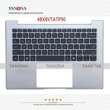 New 4BX8VTATP90 For HP ProBook 14 440 445 G11 Palmrest Upper Case US Keyboard