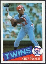 1985 Topps #536 Kirby Puckett RC Rookie Card NmMt. rookie card picture