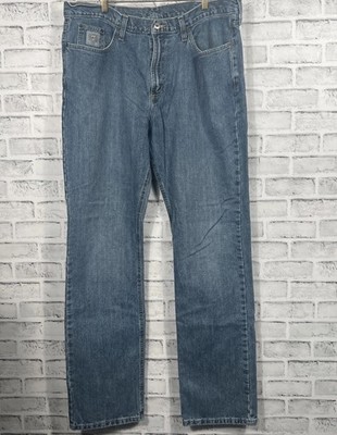CINCH SILVER LABEL - Men's Mid Rise Slim Straight Leg Jeans - MB98034001 - 35x34
