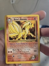 Blaine's Ninetales 21/132 Rare Gym Challenge Pokemon Unlimited on eBay