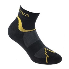 LA SPORTIVA - Calzetto corto Fast Running socks - Giallo Nero