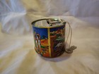 Vintage Collectable tin savings bank featuring an "Orient" motif, With Key — photo 5