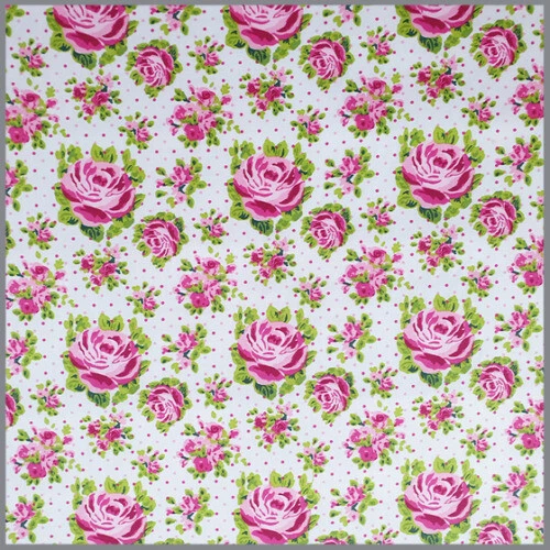 Kleiderstoffe mit Blumenmuster