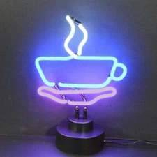 Coffee Cup Neon Sculpture by Neonetics -- 4COFFE