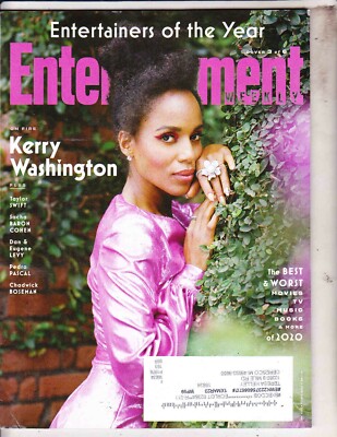 ENTERTAINMENT WEEKLY----KERRY WASHINGTON-----JANUARY 2021