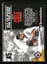 Gerrit Cole 2017 Panini Chronicles #23  Baseball Card